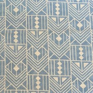 Art Deco Home decor fabric_Blue